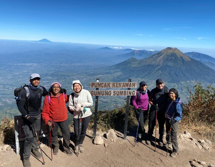 mount merbabu and mount sumbing hiking tour 4d3n